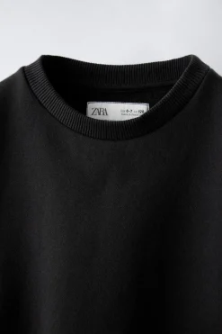 Niños ZARA 6 - 14 Años·Sudaderas|6 - 14 Años·Deporte / Jogging<SUDADERA FELPA LISA