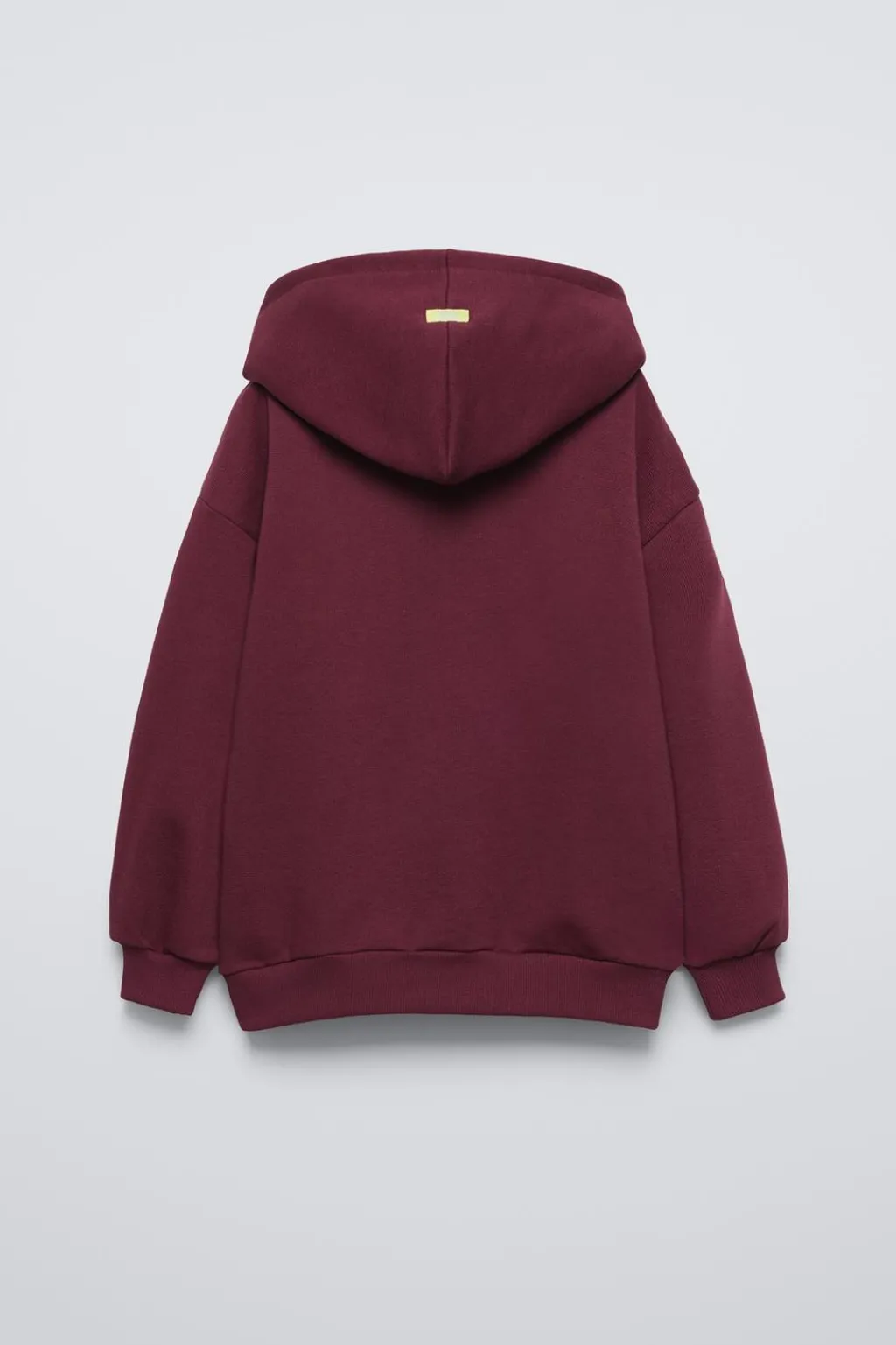Niños ZARA 6 - 14 Años·Sudaderas|6 - 14 Años·Deporte / Jogging<SUDADERA FORRADA CAPUCHA TEXTO