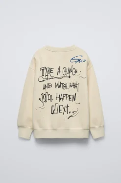 Niños ZARA 6 - 14 Años·Sudaderas<SUDADERA GRAFFITI