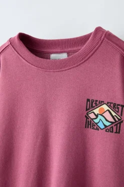 Niños ZARA 6 - 14 Años·Sudaderas<SUDADERA GRÁFICO