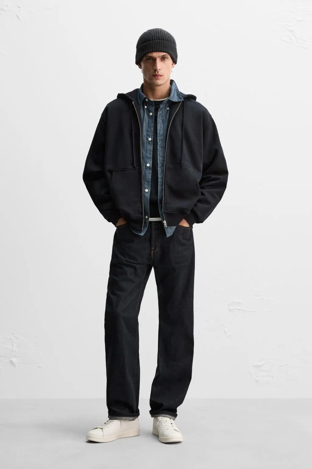 Outlet SUDADERA HEAVY WEIGHT CAPUCHA Hombre Sudaderas