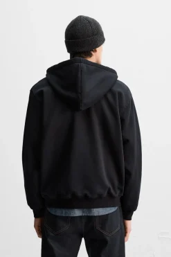 Outlet SUDADERA HEAVY WEIGHT CAPUCHA Hombre Sudaderas