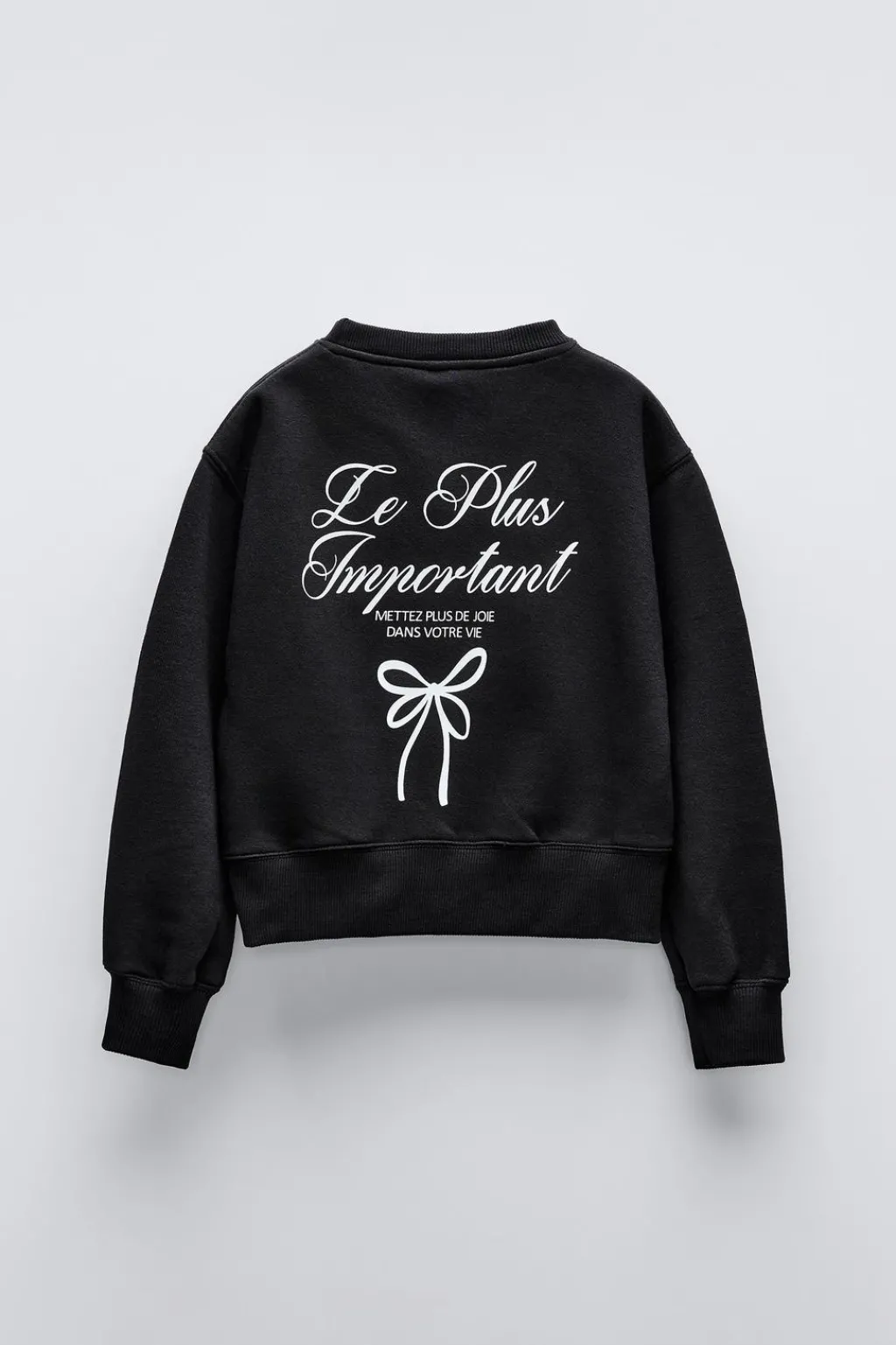 Niños ZARA 6 - 14 Años·Sudaderas|6 - 14 Años·Deporte / Jogging<SUDADERA LACITOS Y TEXTO