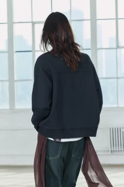 Clearance SUDADERA LAVADA OVERSIZE Mujer Sudaderas / Joggers
