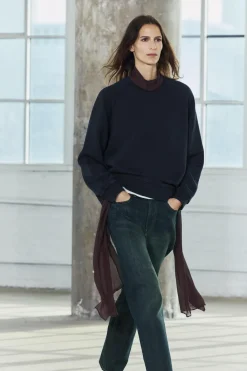 Clearance SUDADERA LAVADA OVERSIZE Mujer Sudaderas / Joggers