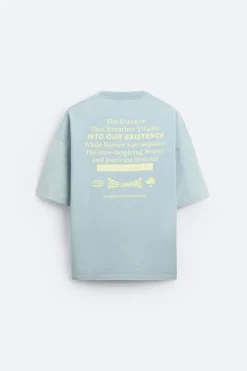 Sale SUDADERA LAVADA TEXTO Hombre Sudaderas|Camisetas