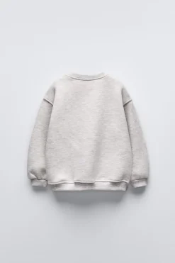 Niños ZARA 1½ - 6 Años·Sudaderas|1½ - 6 Años·Total Look<SUDADERA LAZO METALIZADO