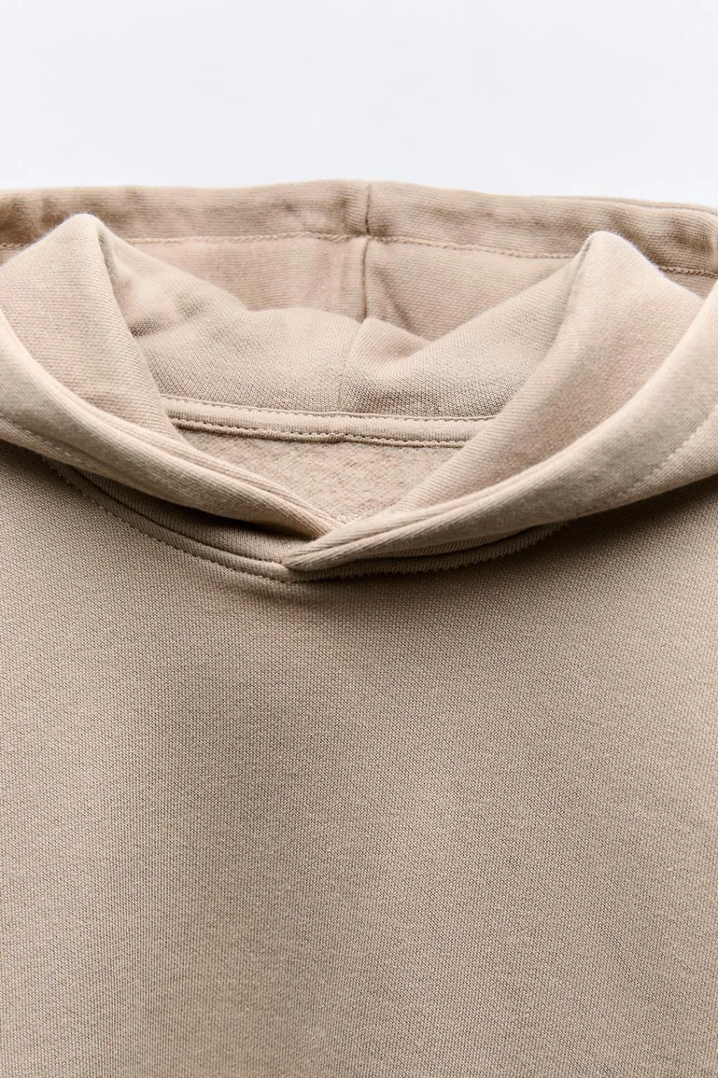 Niños ZARA 6 - 14 Años·Sudaderas|6 - 14 Años·Deporte / Chándal<SUDADERA LISA CAPUCHA