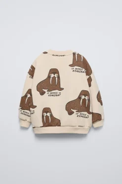 Niños ZARA 1½ - 6 Años·Sudaderas|1½ - 6 Años·Sudaderas<SUDADERA MORSAS