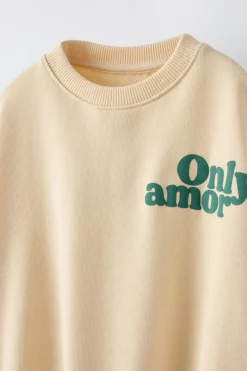 Niños ZARA 1½ - 6 Años·Sudaderas|1½ - 6 Años·Sudaderas<SUDADERA ONLY AMOR