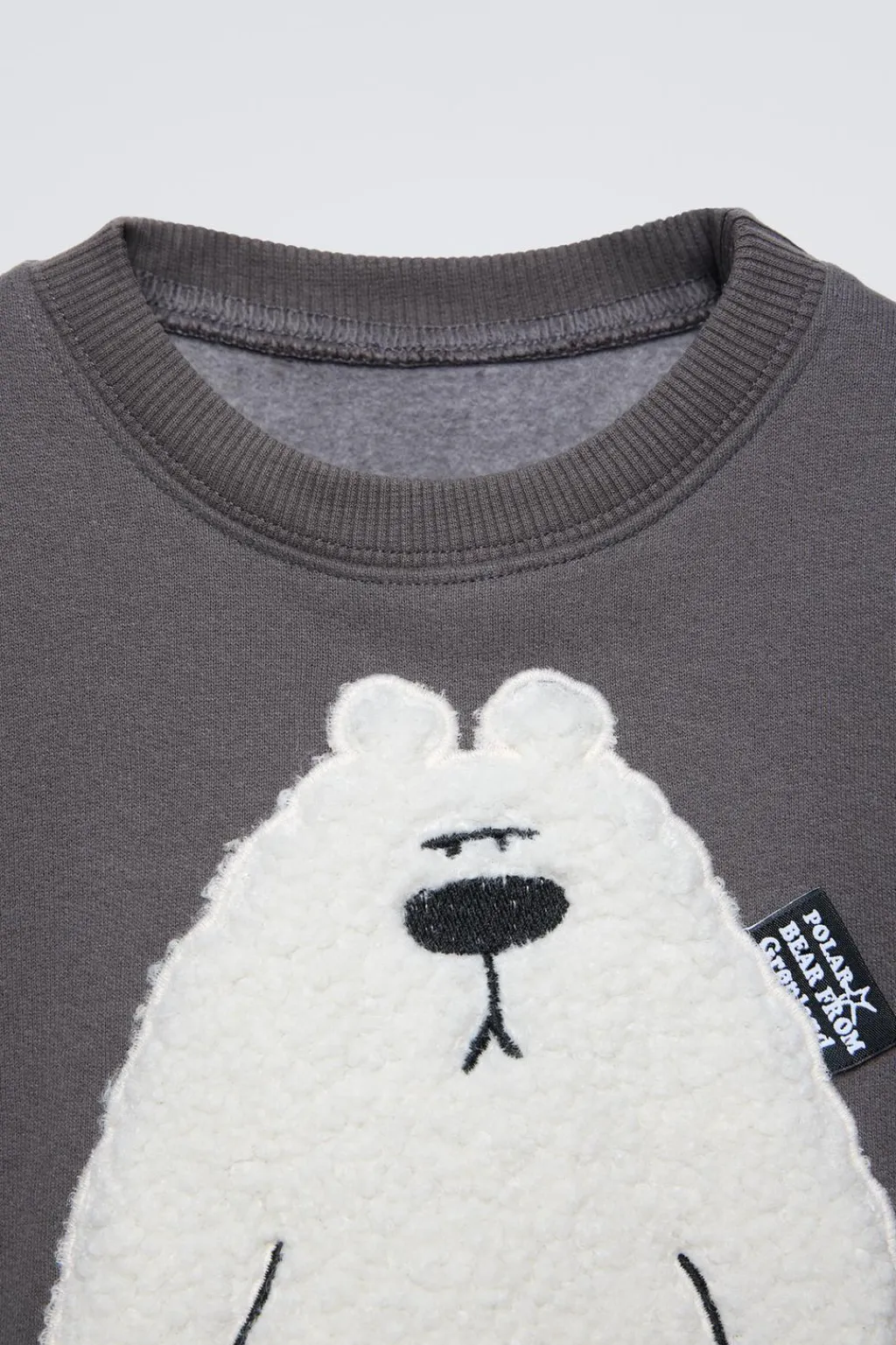 Niños ZARA 1½ - 6 Años·Sudaderas|1½ - 6 Años·Sudaderas<SUDADERA OSO BORREGUILLO