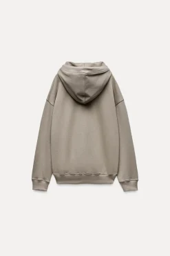 Fashion SUDADERA OVERSIZE ETIQUETA Mujer Sudaderas / Joggers
