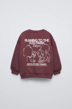 Niños ZARA 1½ - 6 Años·Sudaderas|1½ - 6 Años·Sudaderas<SUDADERA PERRO