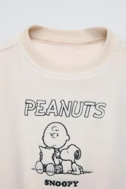 Niños ZARA 1½ - 6 Años·Sudaderas|1½ - 6 Años·Licencias<SUDADERA POLAR BORDADO SNOOPY PEANUTS™