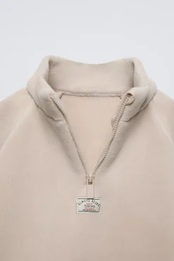 Niños ZARA 1½ - 6 Años·Sudaderas|1½ - 6 Años·Sudaderas<SUDADERA POLAR CREMALLERA