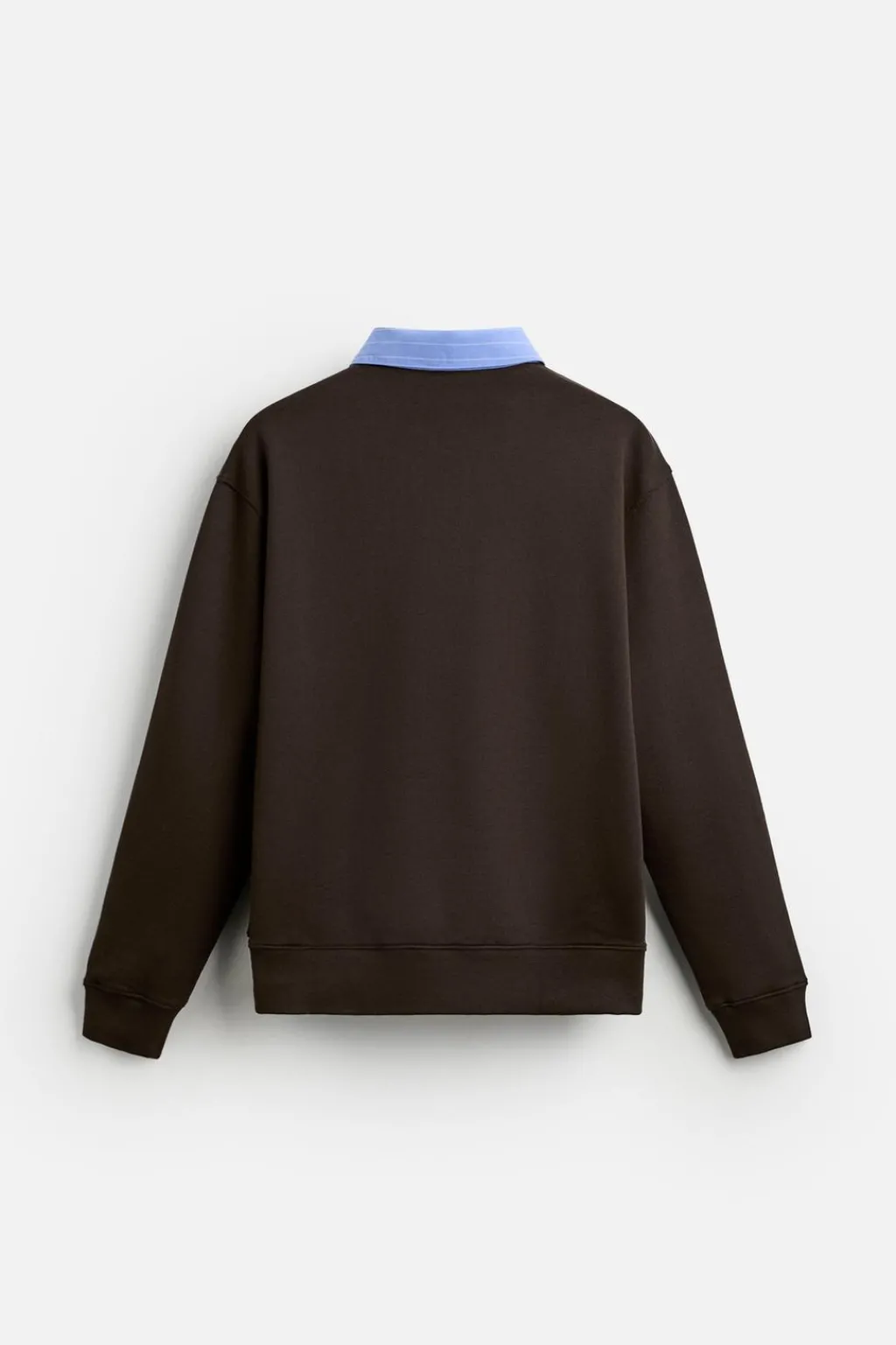 Fashion SUDADERA POLO CUELLO COMBINADO Hombre Polos