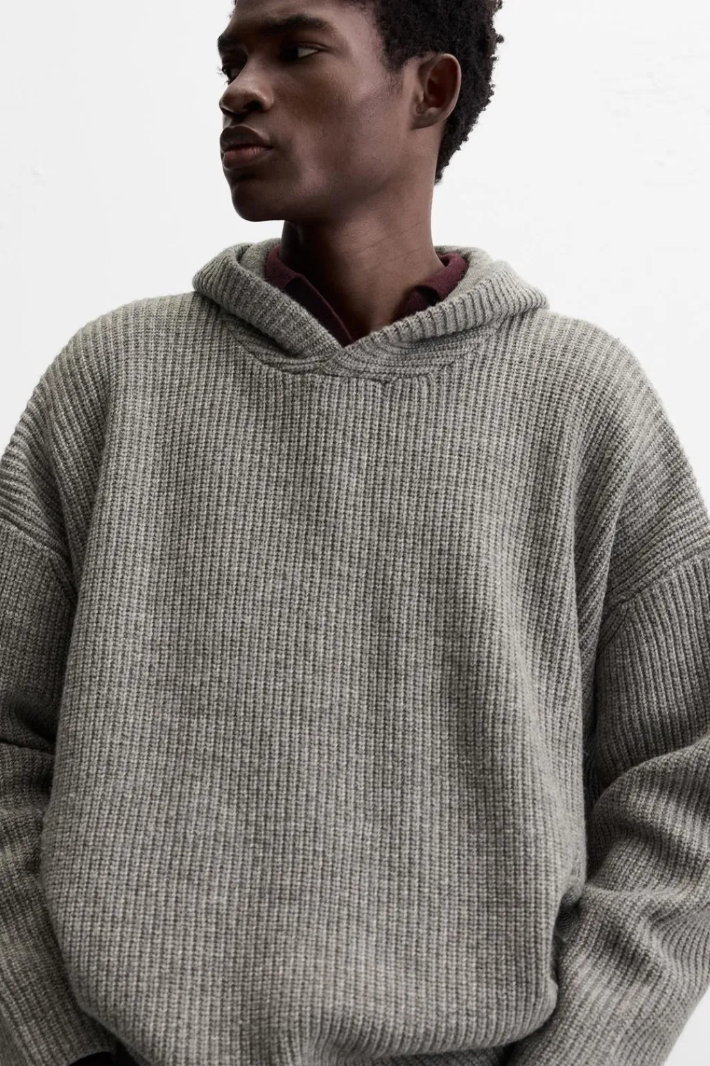 Discount SUDADERA PUNTO CON LANA Hombre Jerséis / Chaquetas|Sudaderas