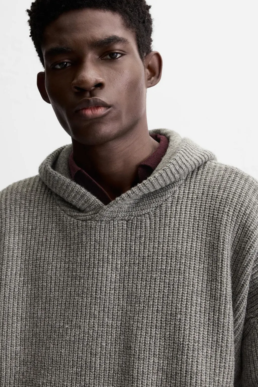 Discount SUDADERA PUNTO CON LANA Hombre Jerséis / Chaquetas|Sudaderas