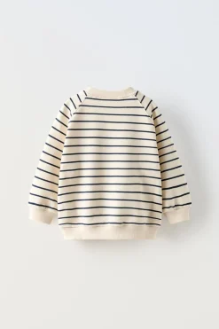 Niños ZARA 1½ - 6 Años·Sudaderas|1½ - 6 Años·Sudaderas<SUDADERA RAYAS