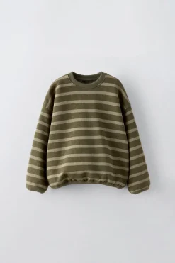 Niños ZARA 1½ - 6 Años·Sudaderas|1½ - 6 Años·Sudaderas<SUDADERA RAYAS