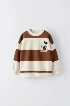 Niños ZARA 1½ - 6 Años·Sudaderas|1½ - 6 Años·Licencias<SUDADERA RAYAS MICKEY MOUSE © DISNEY