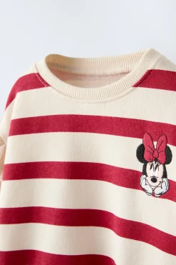 Niños ZARA 1½ - 6 Años·Sudaderas|1½ - 6 Años·Licencias<SUDADERA RAYAS MINNIE MOUSE © DISNEY