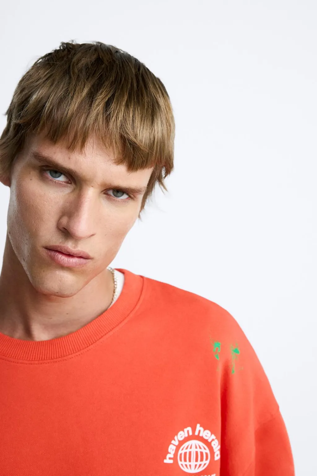 Discount SUDADERA SALPICADURA TEXTOS Hombre Sudaderas