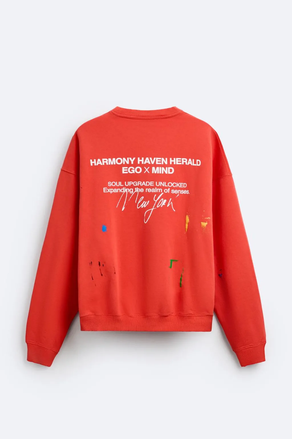 Discount SUDADERA SALPICADURA TEXTOS Hombre Sudaderas