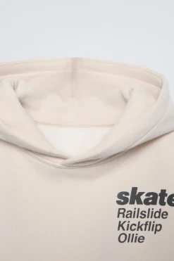 Niños ZARA 1½ - 6 Años·Sudaderas|1½ - 6 Años·Sudaderas<SUDADERA SKATE TEXTO REFLECTANTE