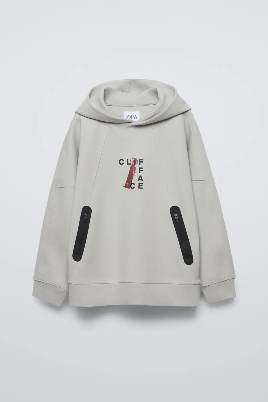 Niños ZARA 6 - 14 Años·Sudaderas|6 - 14 Años·Deporte / Chándal<SUDADERA SPORTY CREMALLERAS