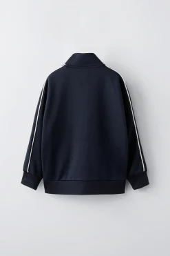 Niños ZARA 6 - 14 Años·Sudaderas|6 - 14 Años·Deporte / Chándal<SUDADERA TEXTO BORDADO