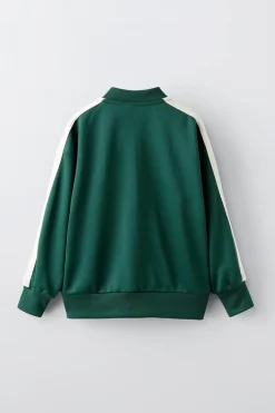 Niños ZARA 6 - 14 Años·Sudaderas|6 - 14 Años·Deporte / Chándal<SUDADERA TEXTO BORDADO
