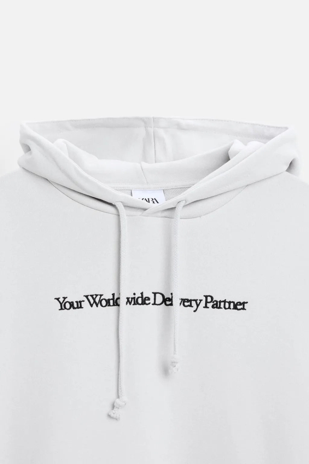 Sale SUDADERA TEXTO BORDADO Hombre Sudaderas