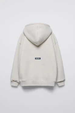 Niños ZARA 6 - 14 Años·Sudaderas<SUDADERA TEXTO CAPUCHA