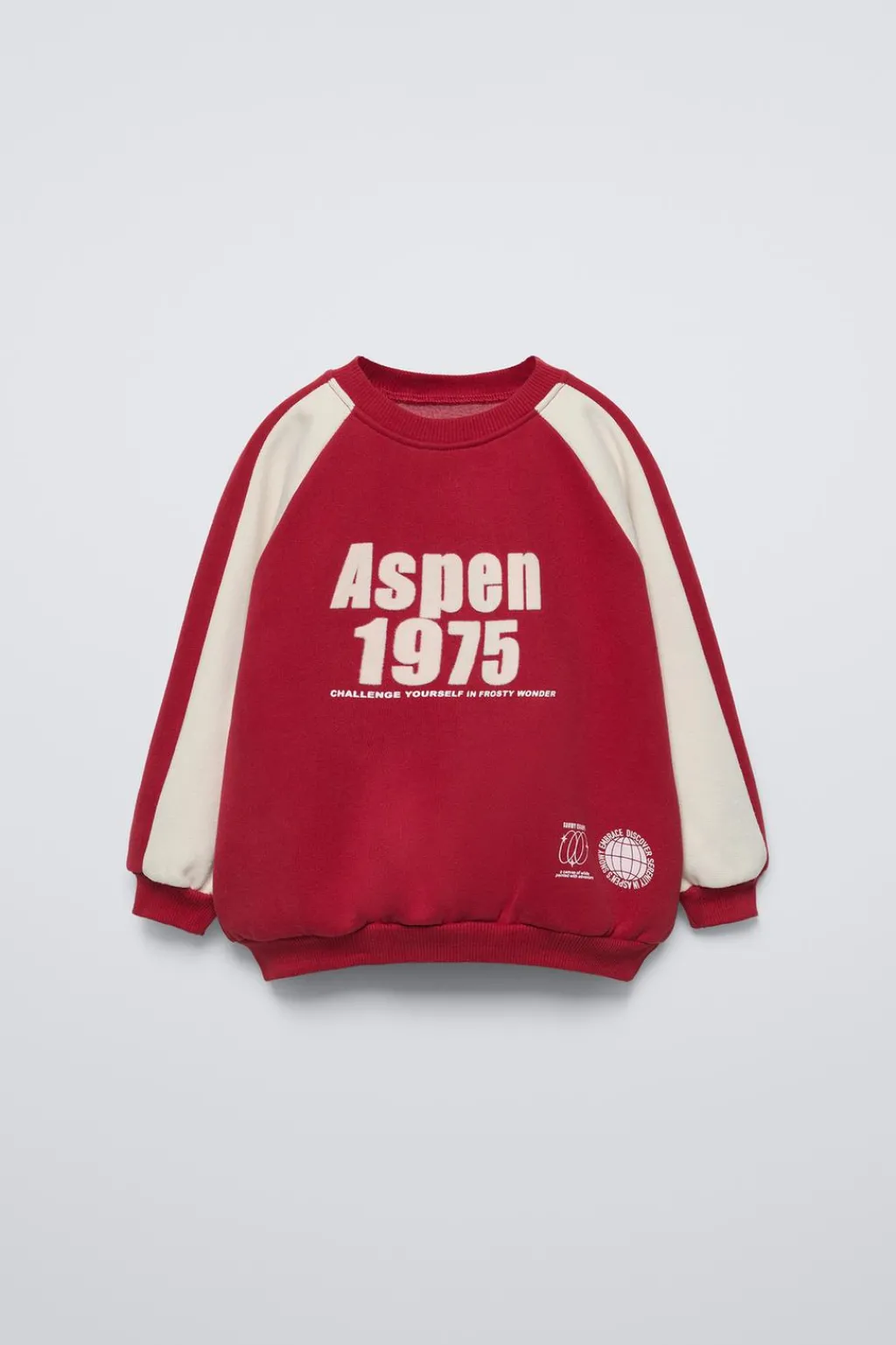 Niños ZARA 1½ - 6 Años·Sudaderas|1½ - 6 Años·Chándal<SUDADERA TEXTO FLOCK