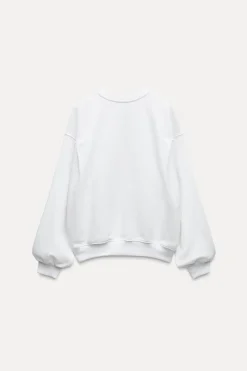 Hot SUDADERA TEXTO MINIMAL Mujer Sudaderas / Joggers