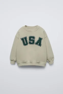 Niños ZARA 1½ - 6 Años·Sudaderas|1½ - 6 Años·Sudaderas<SUDADERA VARSITY