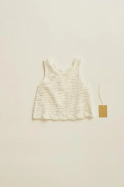Niños ZARA 1½ - 6 Años·Punto|1½ - 6 Años·Camisetas<TIMELESZ - TOP PUNTO CALADO