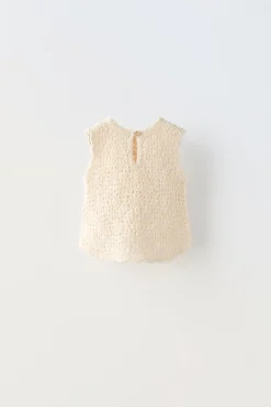 Niños ZARA 6 - 18 Meses·Punto|6 - 18 Meses·Camisetas<TOP CROCHET