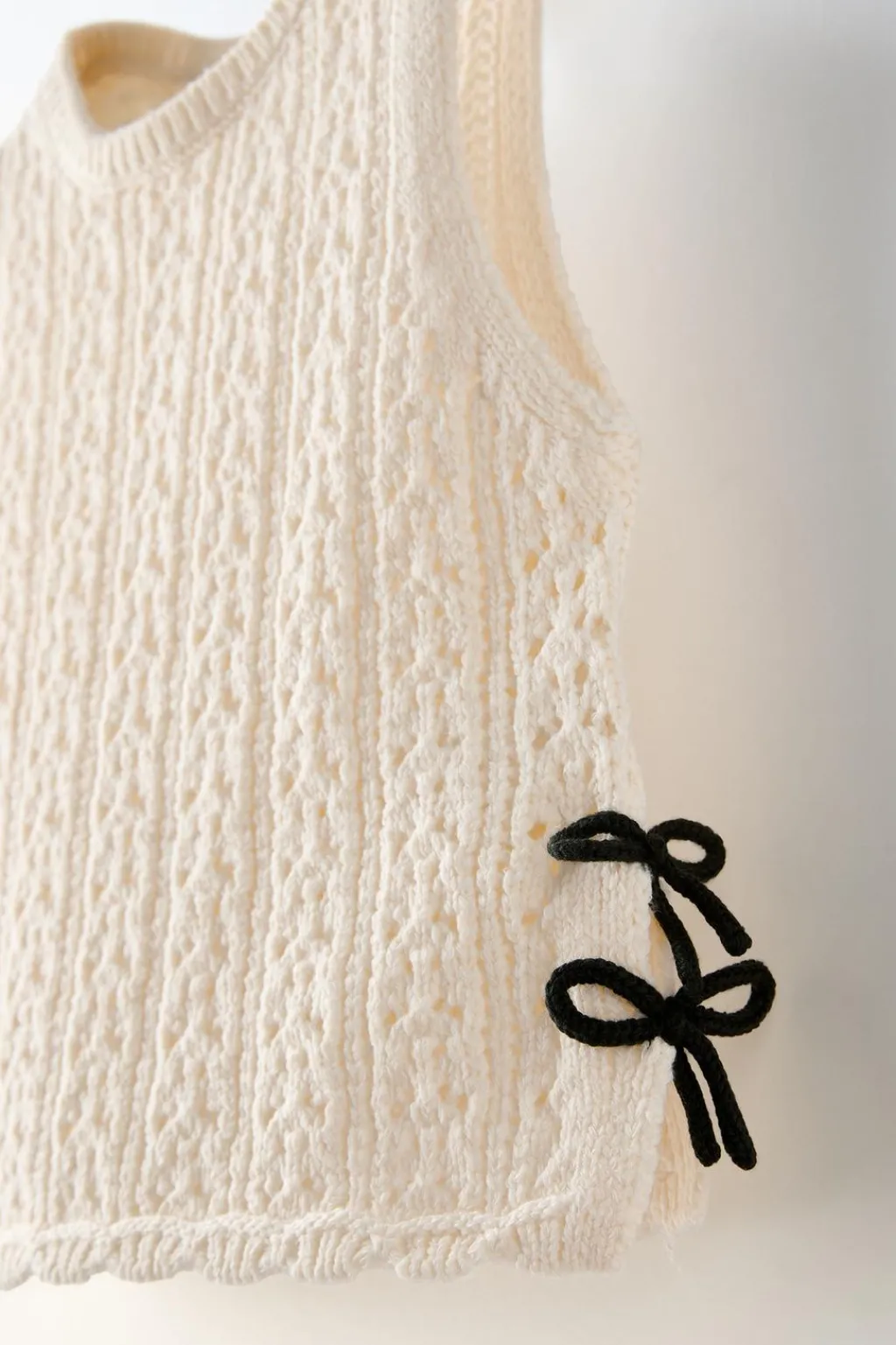 Niños ZARA 1½ - 6 Años·Punto|1½ - 6 Años·Camisetas<TOP CROCHET LAZOS
