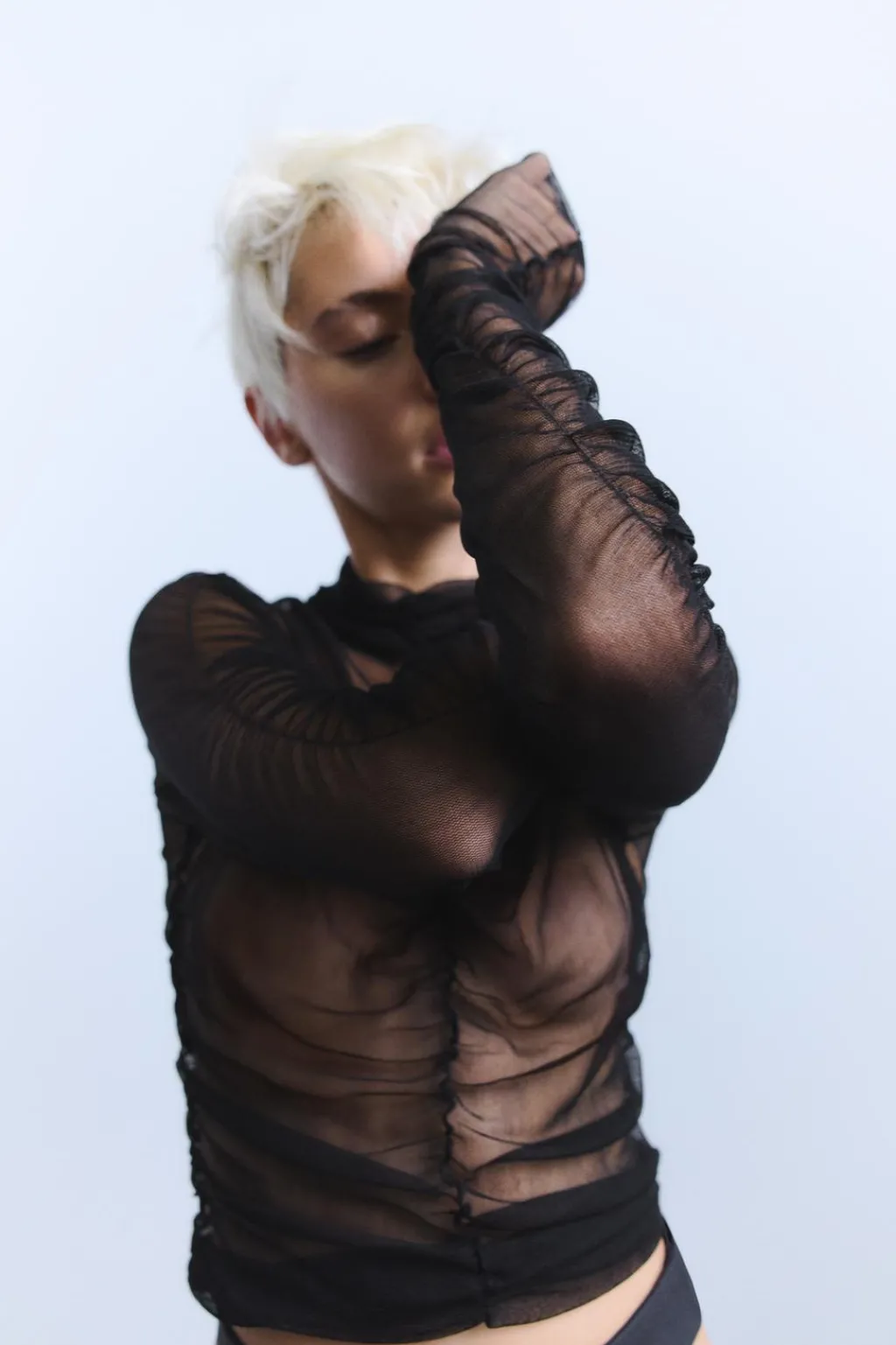 Discount TOP DRAPEADO SEDA 100% Mujer Tops / Bodies|Lenceria