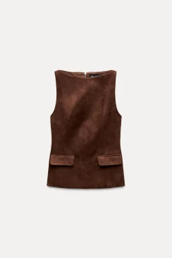 Sale TOP EFECTO ANTE SOLAPAS Mujer Tops / Bodies