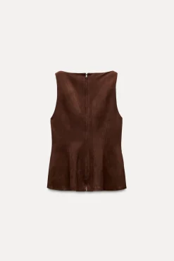Sale TOP EFECTO ANTE SOLAPAS Mujer Tops / Bodies