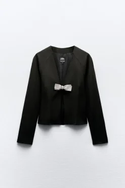New TOP ENTALLADO LAZO JOYA Mujer Chaquetas / Cazadoras|Tops / Bodies