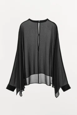 Sale TOP GEORGETTE ABALORIOS Mujer Tops / Bodies
