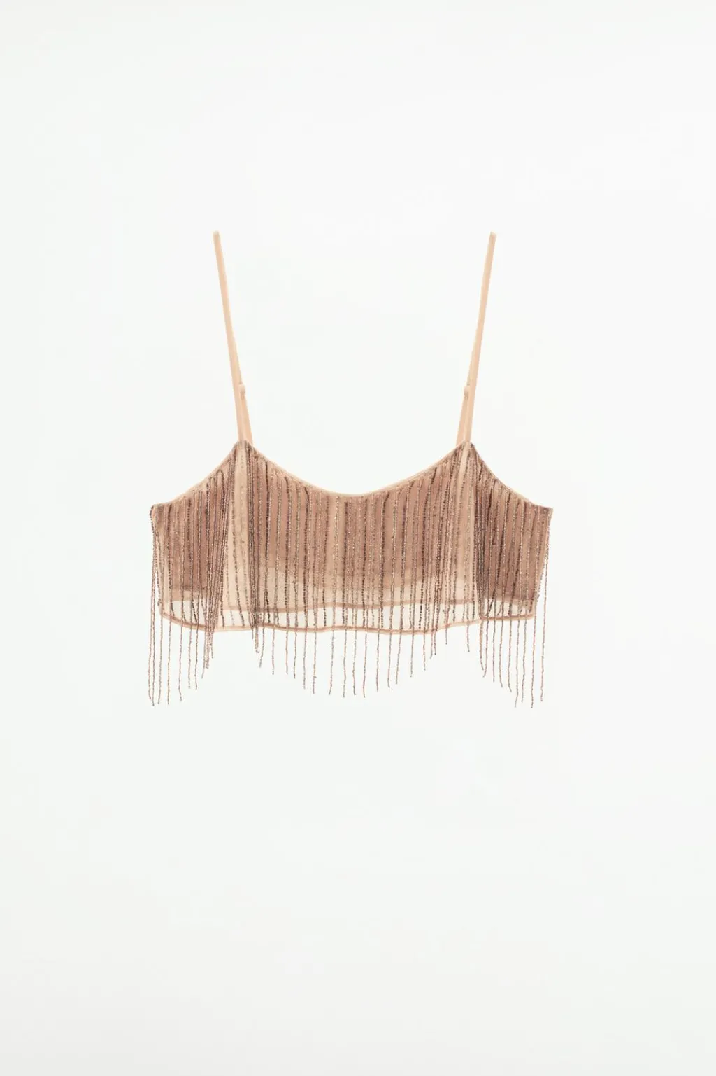 Sale TOP GEORGETTE FLECOS ABALORIOS Mujer Tops / Bodies