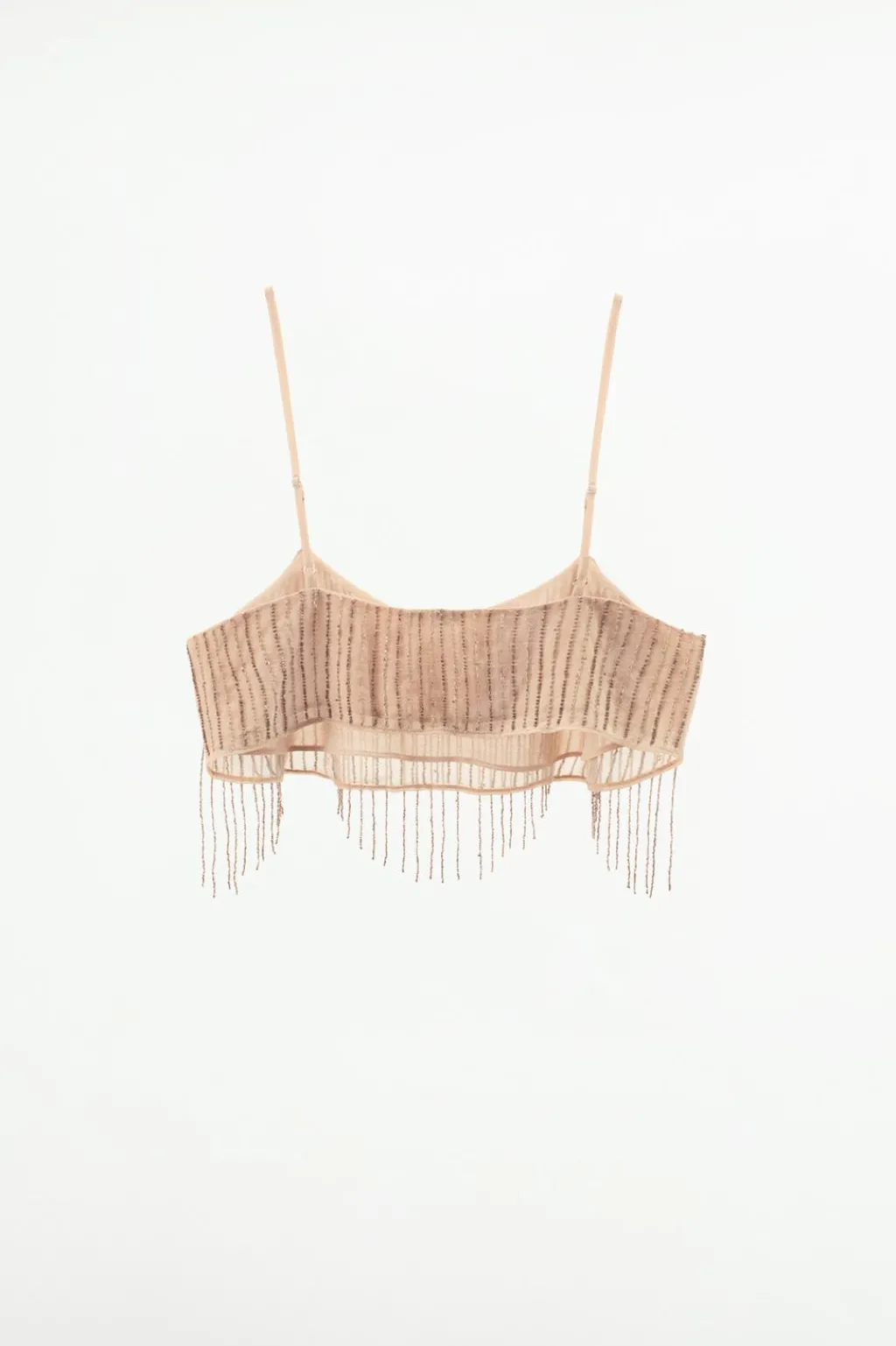 Sale TOP GEORGETTE FLECOS ABALORIOS Mujer Tops / Bodies