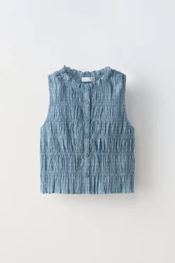 Niños ZARA 6 - 14 Años·Total Look<TOP GOMAS PLUMETI