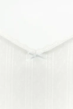 Clearance TOP POINTELLE PUNTILLA Mujer Lenceria