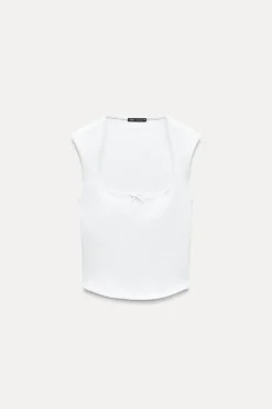 Sale TOP PUNTILLA LAZO Mujer Tops / Bodies